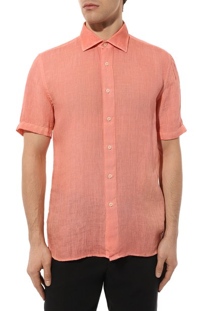 Льняная рубашка 120% LINO, арт. 31ALIM19FZ/0000115/S00, фото 3