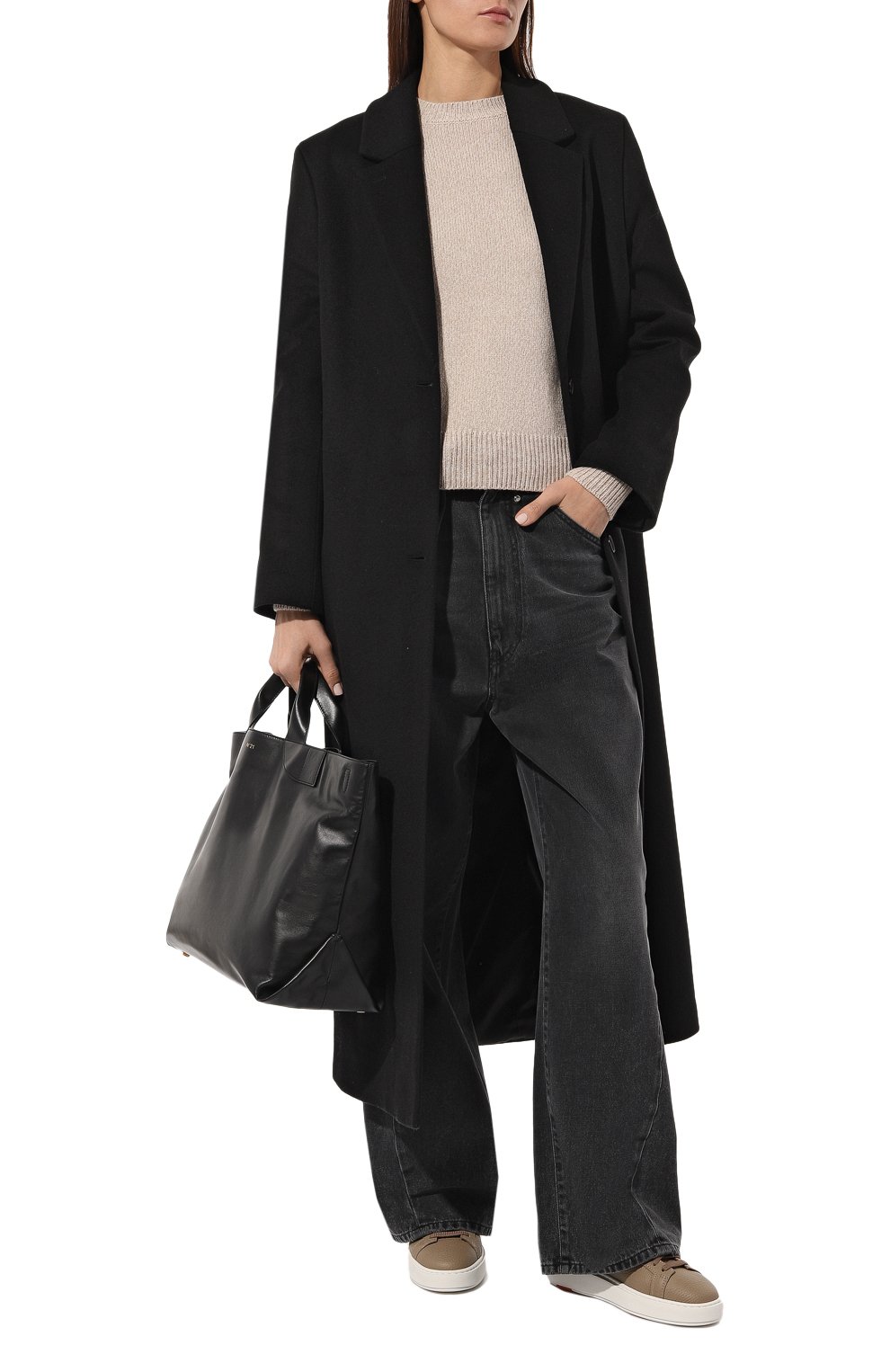 Кожаные кеды SANTONI, арт. WBCD60919BARCSQ4, фото 2