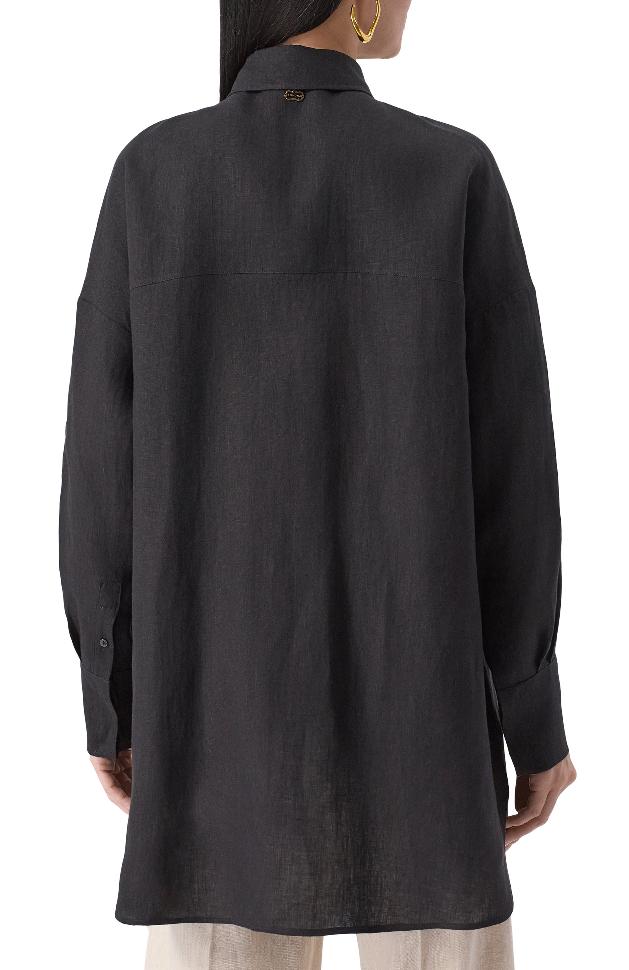 Льняная рубашка AGNONA, арт. TD0901/U3039, фото 4