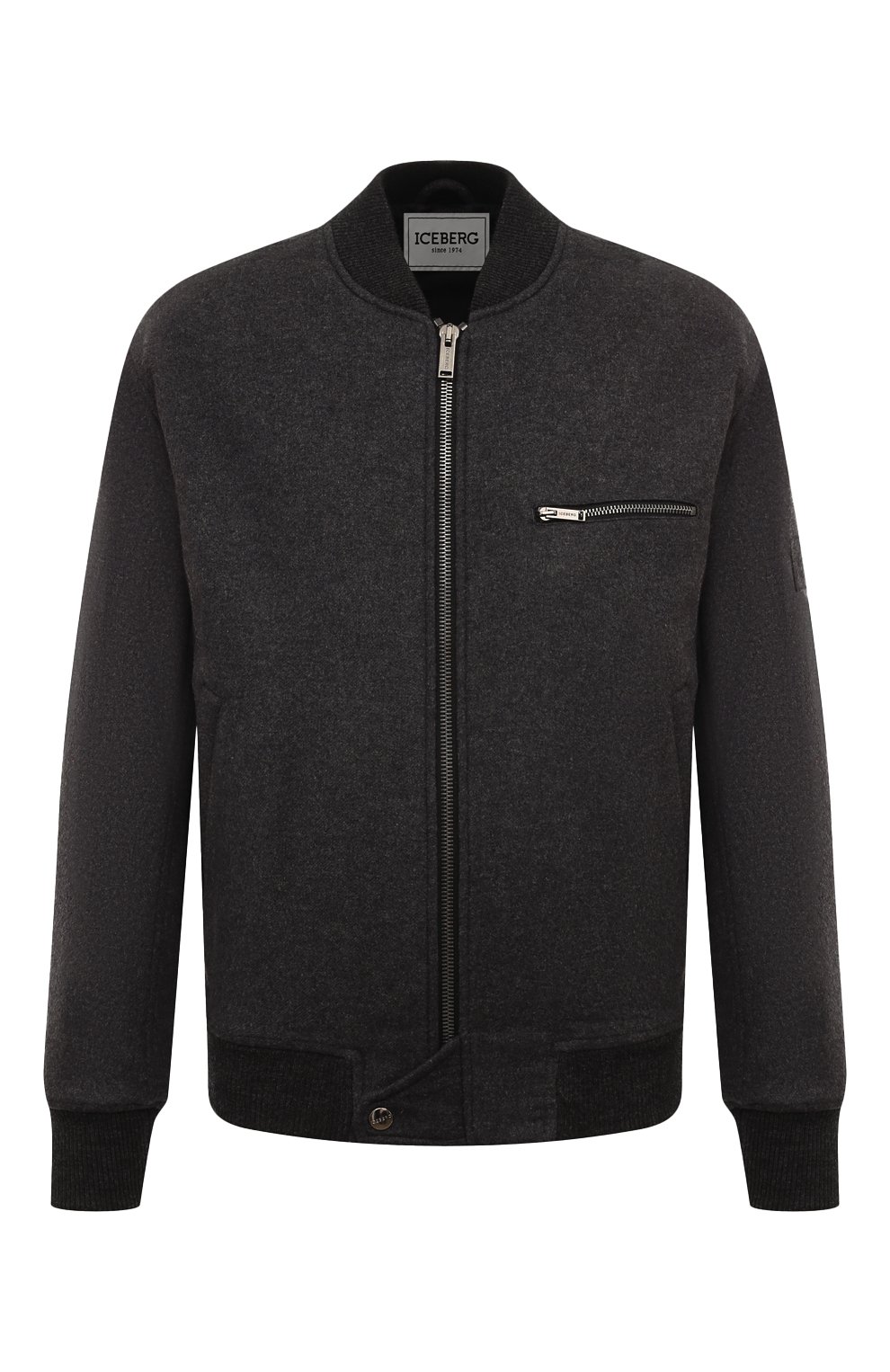 Бомбер из хлопка и шерсти ICEBERG, арт. 0071/3068, фото 1
