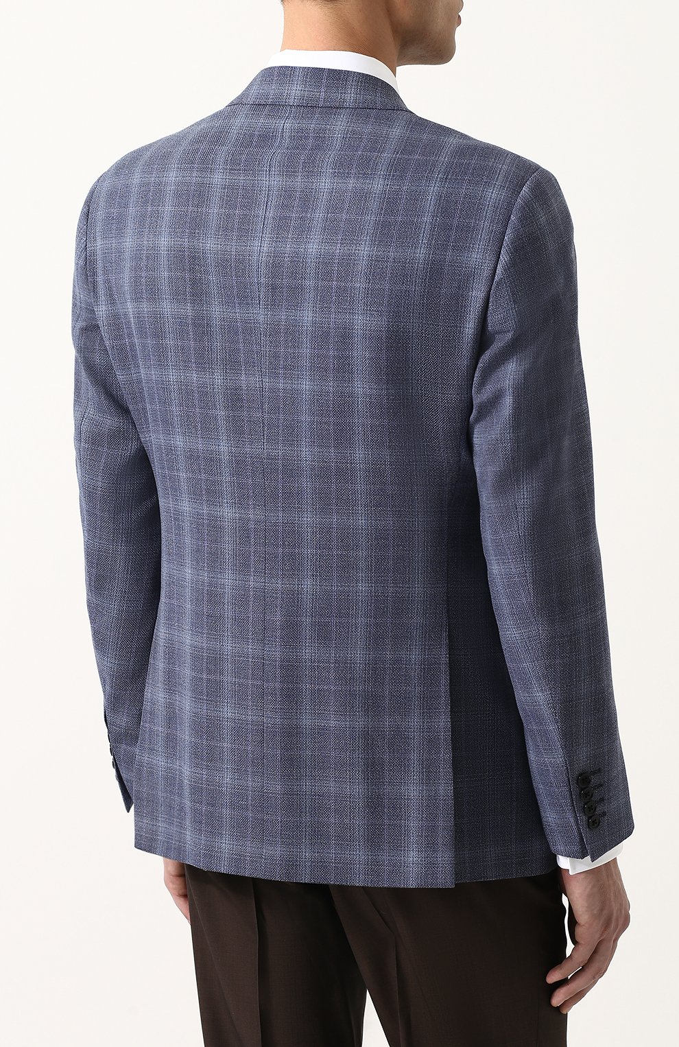 Однобортный шерстяной пиджак GIORGIO ARMANI, арт. WSGE20/WS849, фото 4