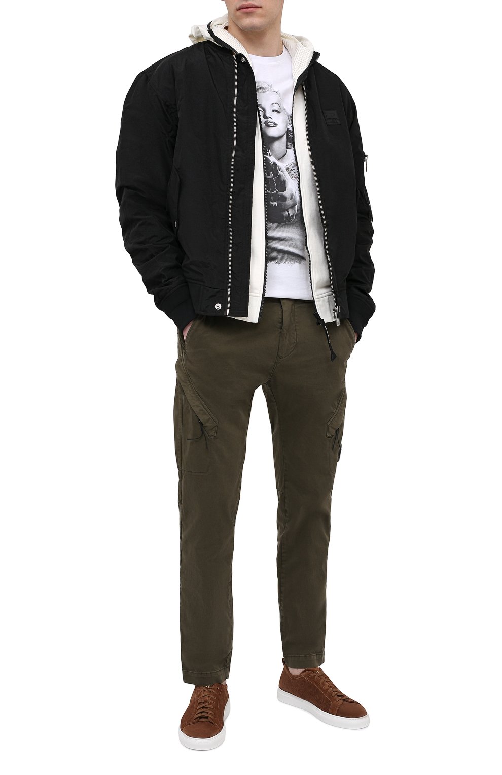 Хлопковая футболка BISIBIGLIO, арт. MARI PIST0L GANG/RIF (C0TT0NE PESANTE), фото 2