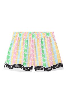 Детские хлопковые шорты MSGM KIDS разноцветного цвета, арт. S5MSJGSH246 | Фото 1 (Материал сплава: Проставлено; Нос: Не проставлено; Случай: Повседневный; Материал внешний: Хлопок; Ростовка одежда: 8 лет | 128 см, 10 - 11 лет | 140 - 146см, 12 лет | 152 см, 16 лет | 164 см, 6 лет | 116 см)