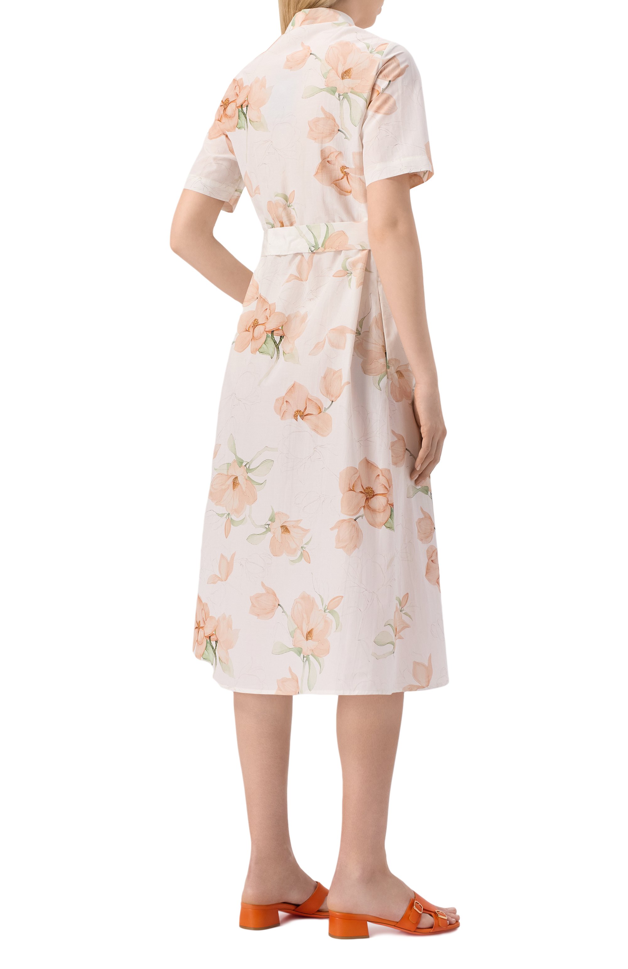 Платье из хлопка и шелка COLOMBO, арт. AB00358/F/T0294-U-1V, фото 4