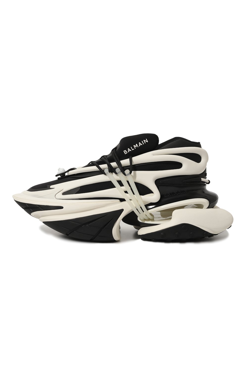 Комбинированные кроссовки unicorn BALMAIN, арт. BM1VJ309KN0C, фото 4