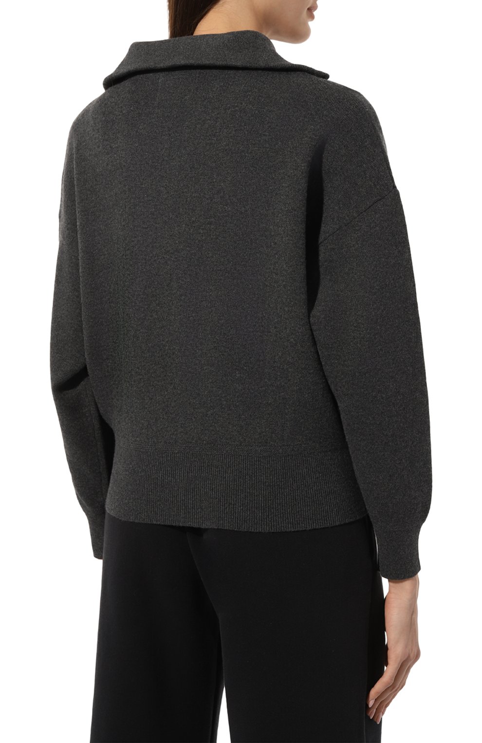 Кардиган из хлопка и вискозы ISABEL MARANT ETOILE серого цвета по цене 64050 руб., арт. 23PCA0004FB-A1X04E, фото 4 Кардиган из хлопка и вискозы ISABEL MARANT ETOILE, арт. 23PCA0004FB-A1X04E, фото 4