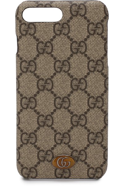 Чехол для iphone 7/8 plus gg supreme GUCCI, арт. 523168/9I6DS, фото 1