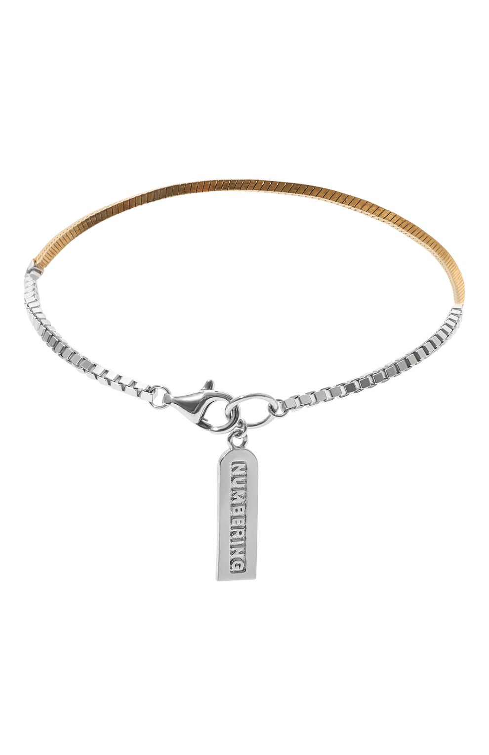 Браслет NUMBERING серебряного цвета по цене 18850 руб., арт. 7922/M, фото 3 Браслет NUMBERING, арт. 7922/M, фото 3