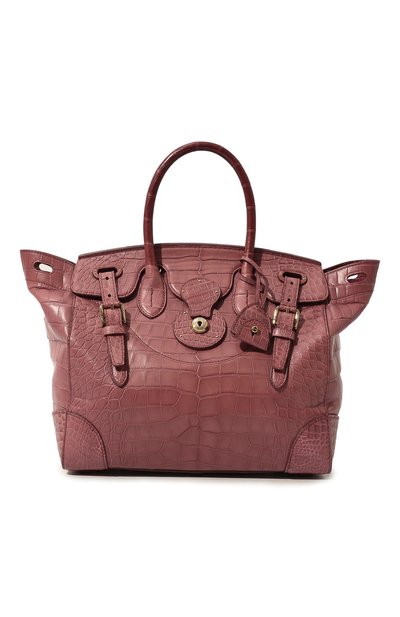 Женская сумка soft ricky 33 из кожи крокодила RALPH LAUREN, арт. 69H/IAQ73/RMALL