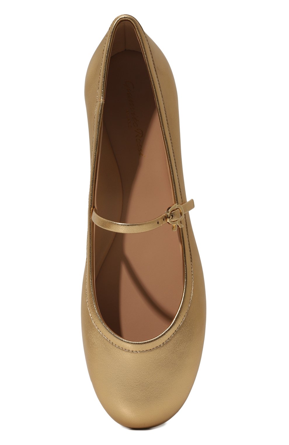 Кожаные балетки carla GIANVITO ROSSI, ар т. G22223.05G0M.NSWMEK0, фото 6