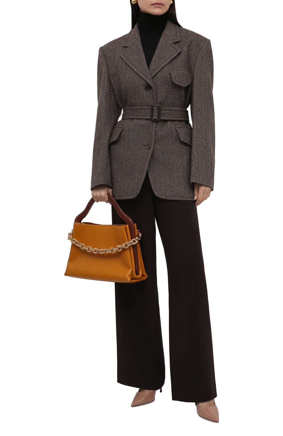 Кожаные туфли love 100 JIMMY CHOO, арт. L0VE 100/PWJ, фото 2