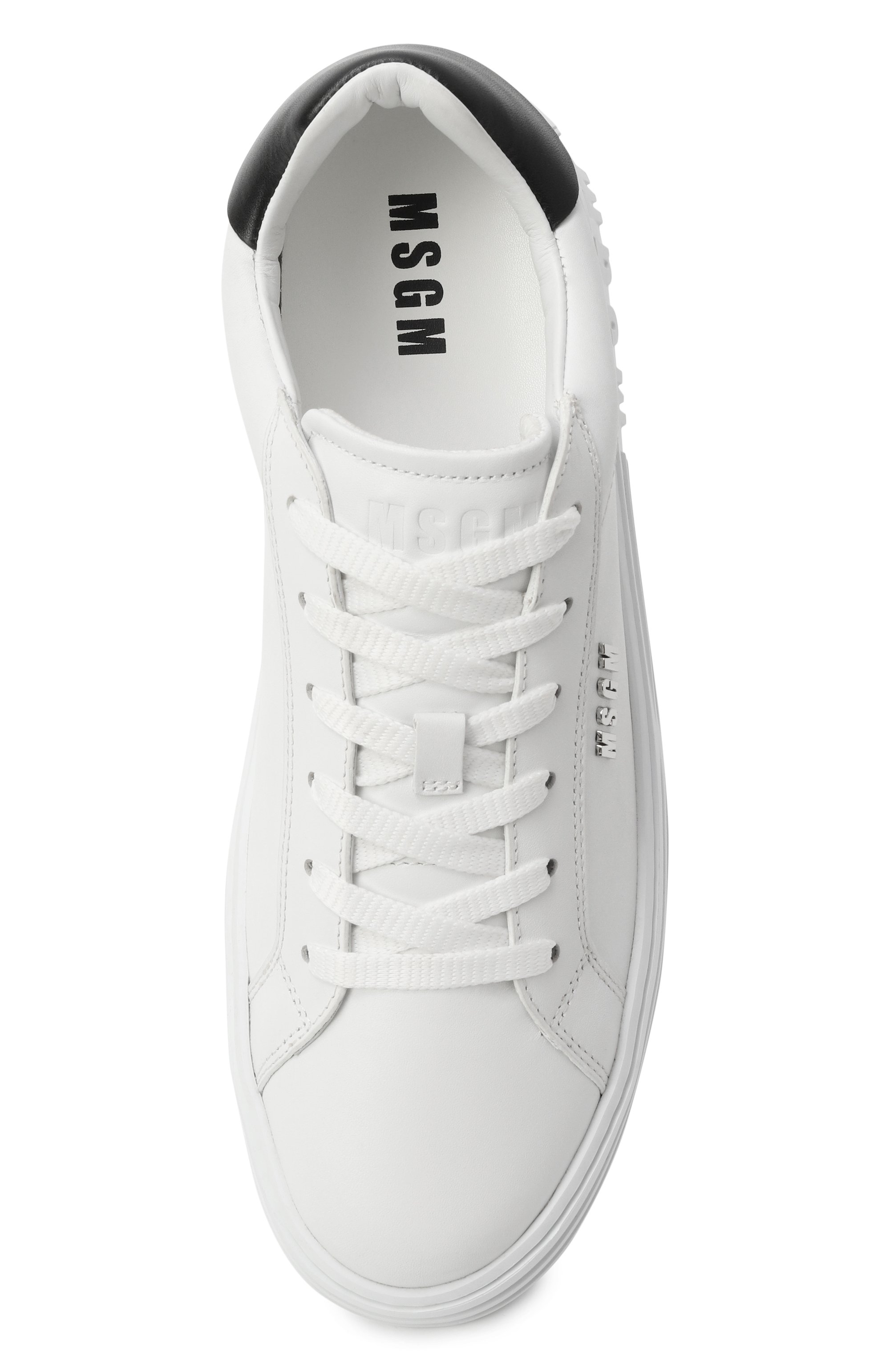 Кожаные кеды MSGM, арт. 3940MS506/787, фото 6