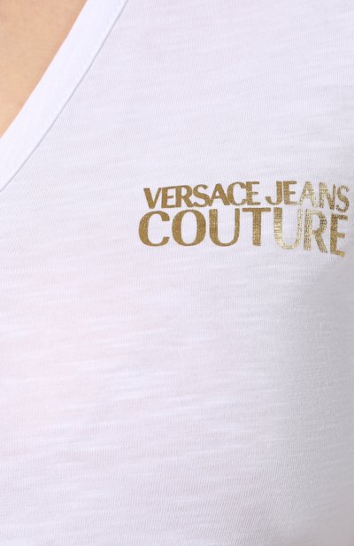 Хлопковая футболка VERSACE JEANS COUTURE, арт. B2HUA7IT-UDP605 8C/30212, фото 5