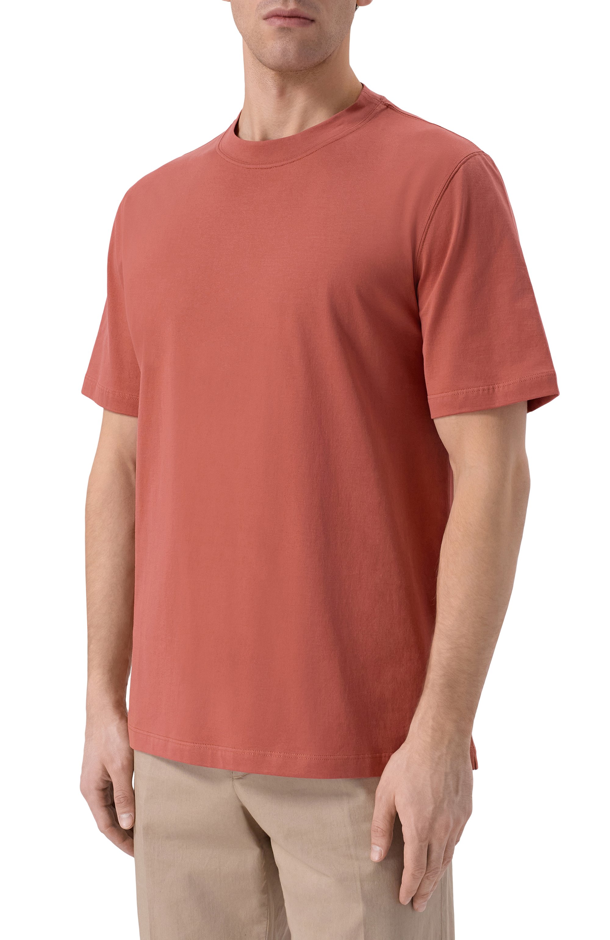 Хлопковая футболка BRUNELLO CUCINELLI, арт. M0B131308, фото 3