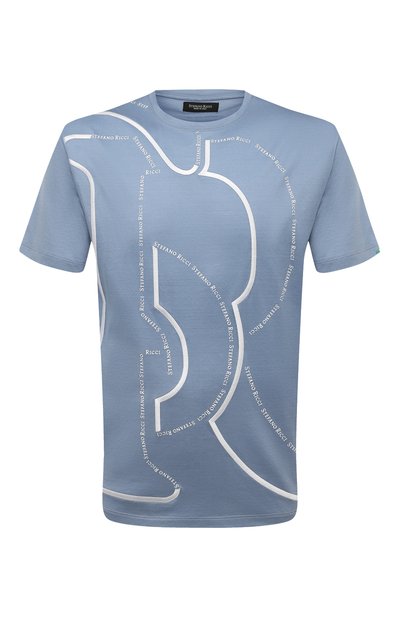 Хлопковая футболка STEFANO RICCI, арт. MNH3102200/TE0001, фото 1