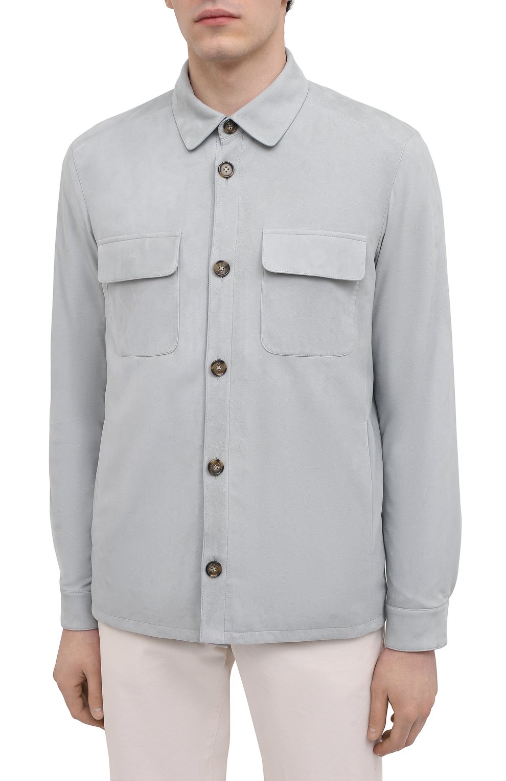 Замшевая куртка-рубашка LORO PIANA, арт. FAL6174, фото 3