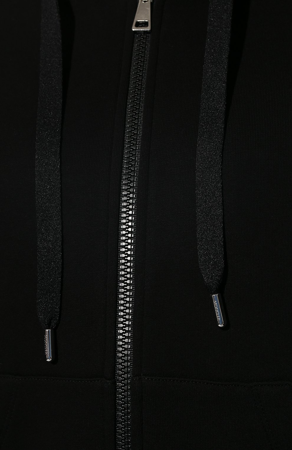 Хлопковый кардиган MONCLER черного цвета по цене 59950 руб., арт. H1-093-8G000-19-809LC, фото 5 Хлопковый кардиган MONCLER, арт. H1-093-8G000-19-809LC, фото 5