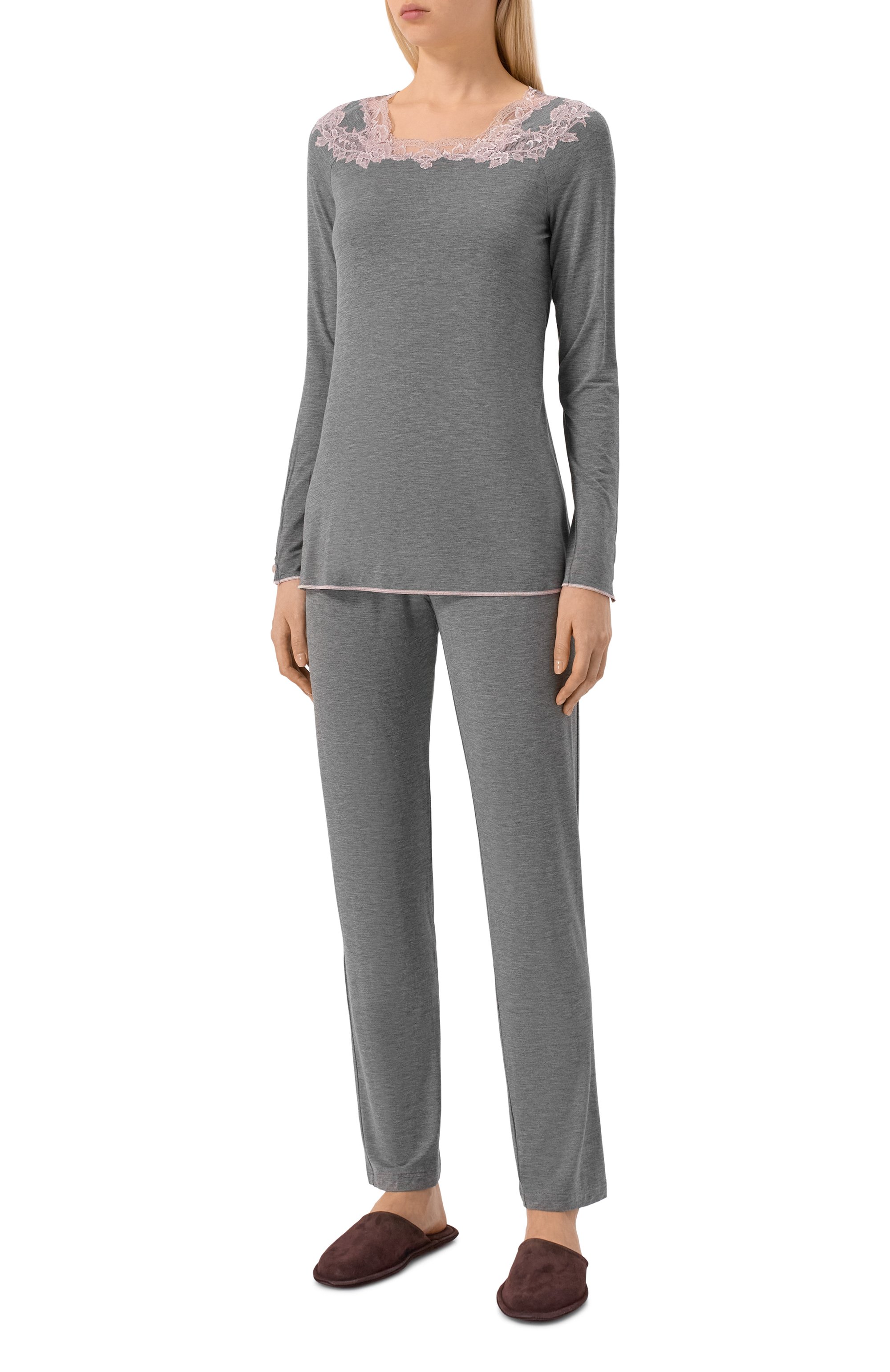 Пижама GIANANTONIO PALADINI серого цвета по цене 49950 руб., арт. AP02, фото 2 Пижама GIANANTONIO PALADINI, арт. AP02, фото 2