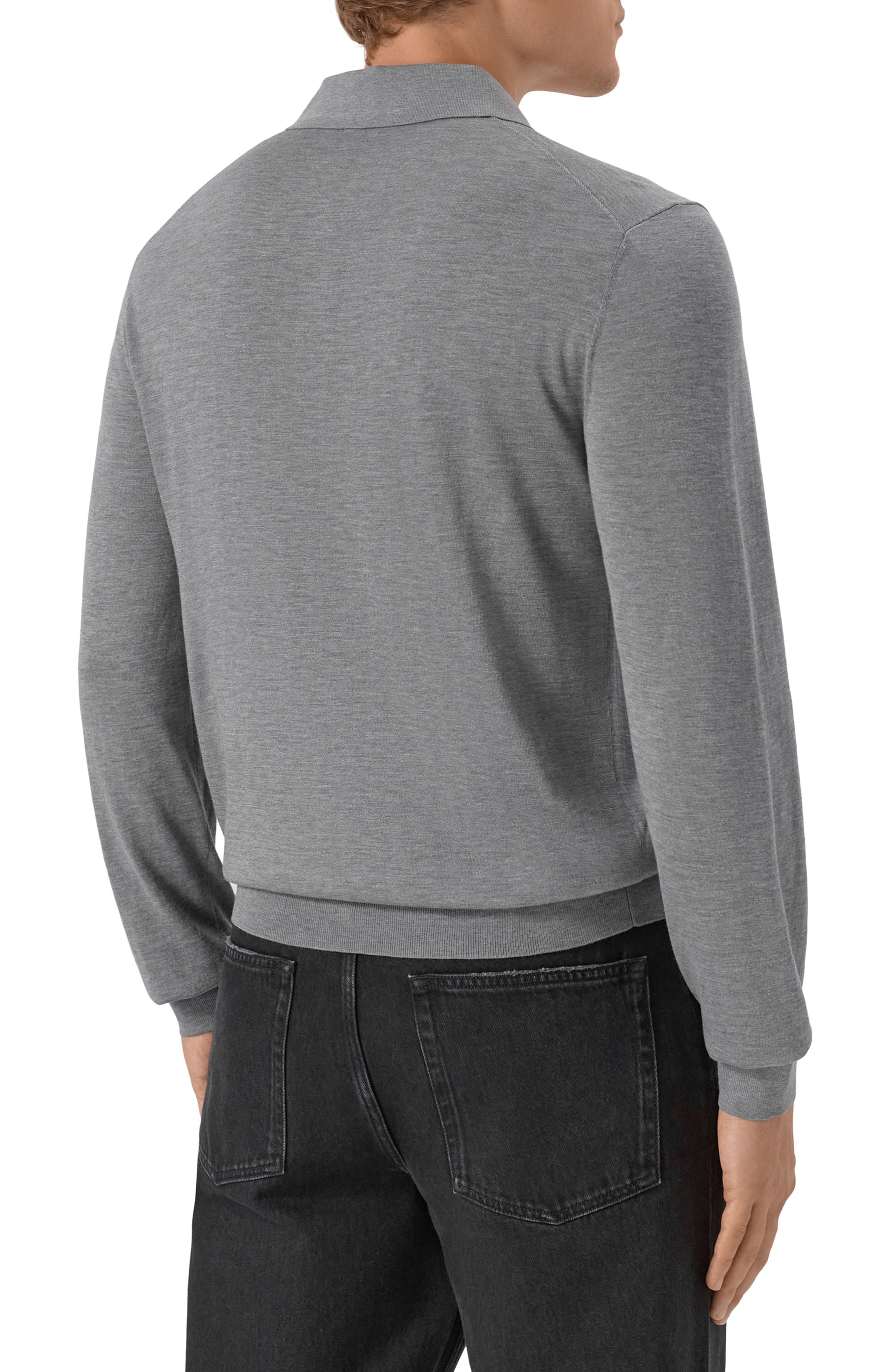 Поло из шелка и хлопка 12 STOREEZ, арт. 133412, фото 4