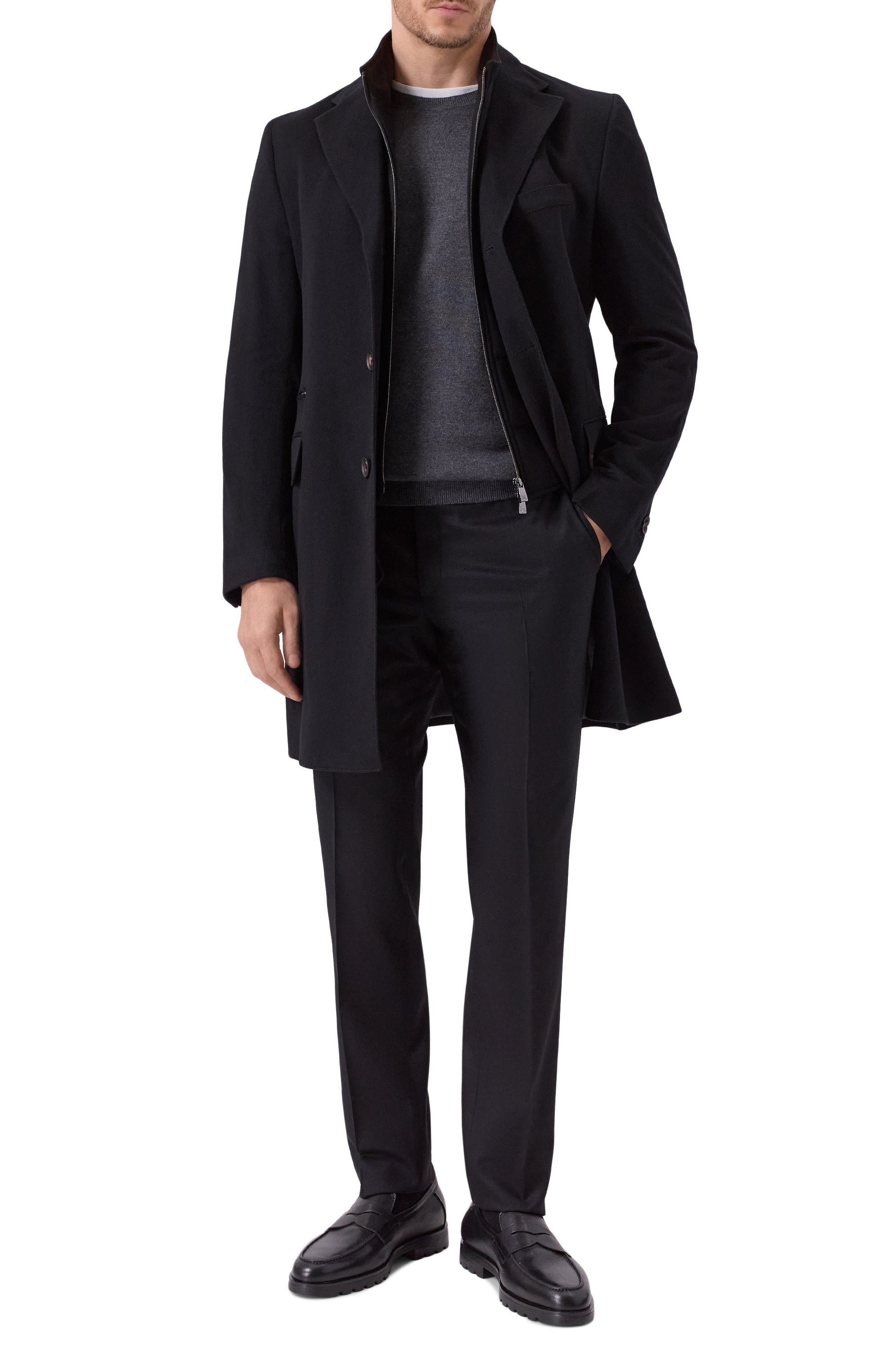 Кашемировое пальто CORNELIANI, арт. 261581-2612097, фото 2