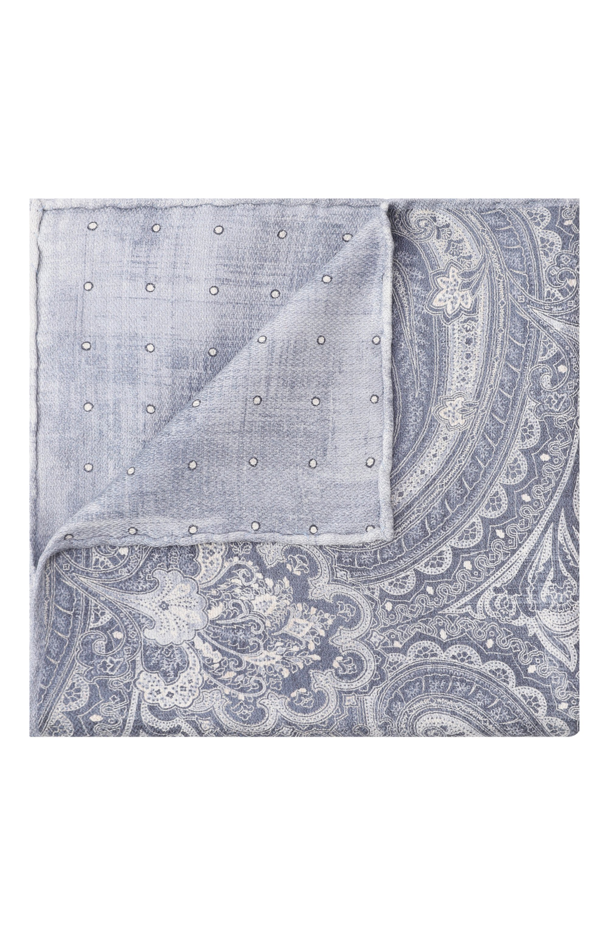 Двусторонний шелковый платок BRUNELLO CUCINELLI, арт. MR8880091, фото 1