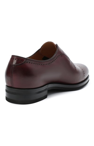 Кожаные оксфорды KITON, арт. USSMARIN00100, фото 4