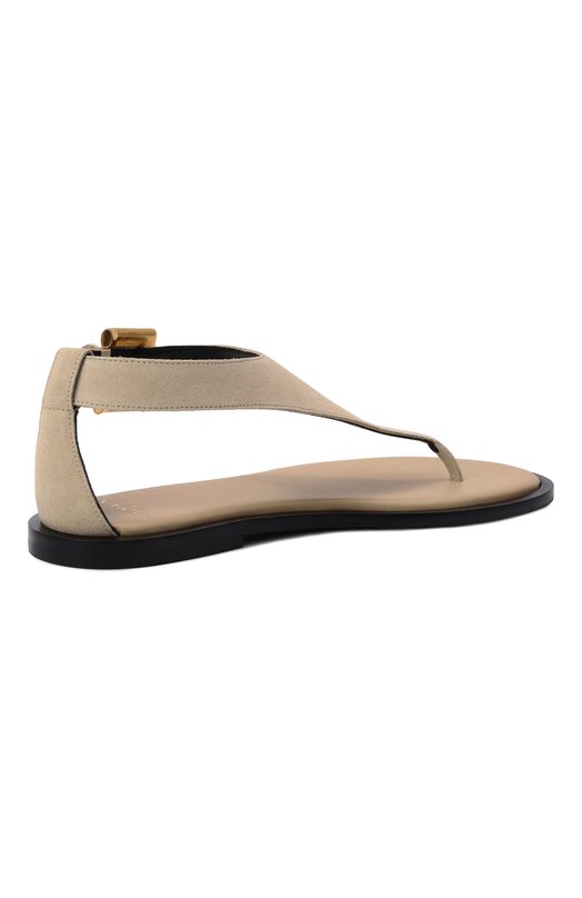 Кожаные сандалии Anthem Balmain GN1UH206/LCTA Бежевый  GN1UH206/LCTA Фото 5