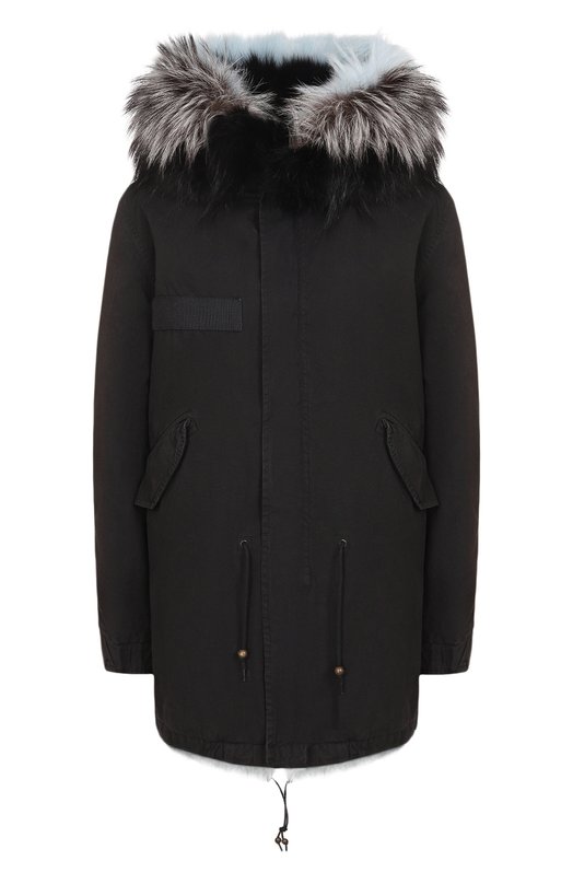 

Хлопковая парка Mr and Mrs Italy, Чёрный