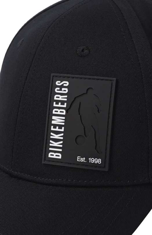 Хлопковая бейсболка Dirk Bikkembergs BKCP01345T Чёрный  BKCP01345T Фото 3