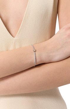 Женский браслет matrix tennis SWAROVSKI серебряного цвета, арт. 5690694 | Фото 2 (Материал сплава: Проставлено; Материал: Металл, Кристаллы; Нос: Не проставлено)