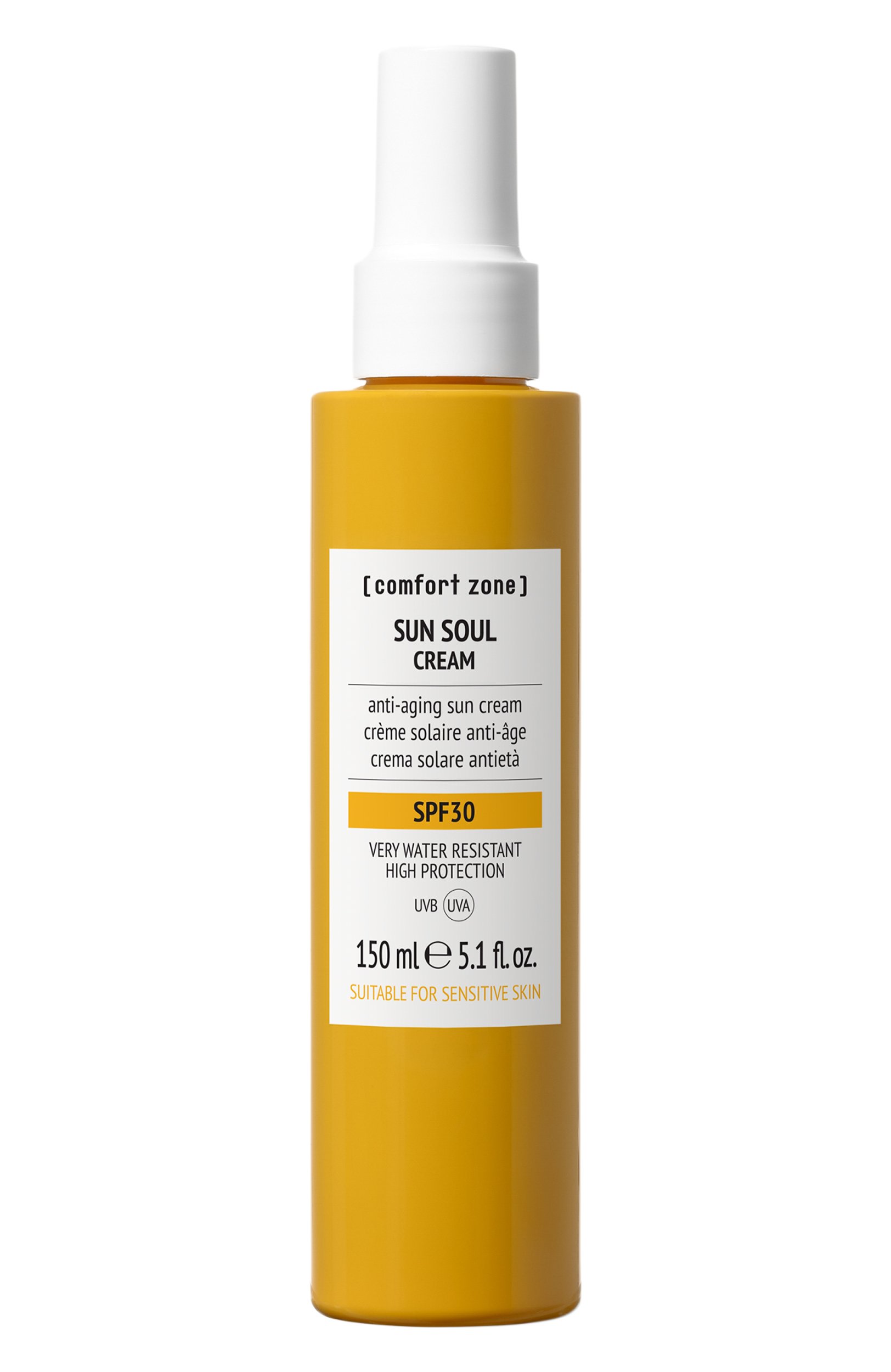 Солнцезащитный крем для тела sun soul spf30 (150ml) COMFORT ZONE, арт. 12691, фото 1