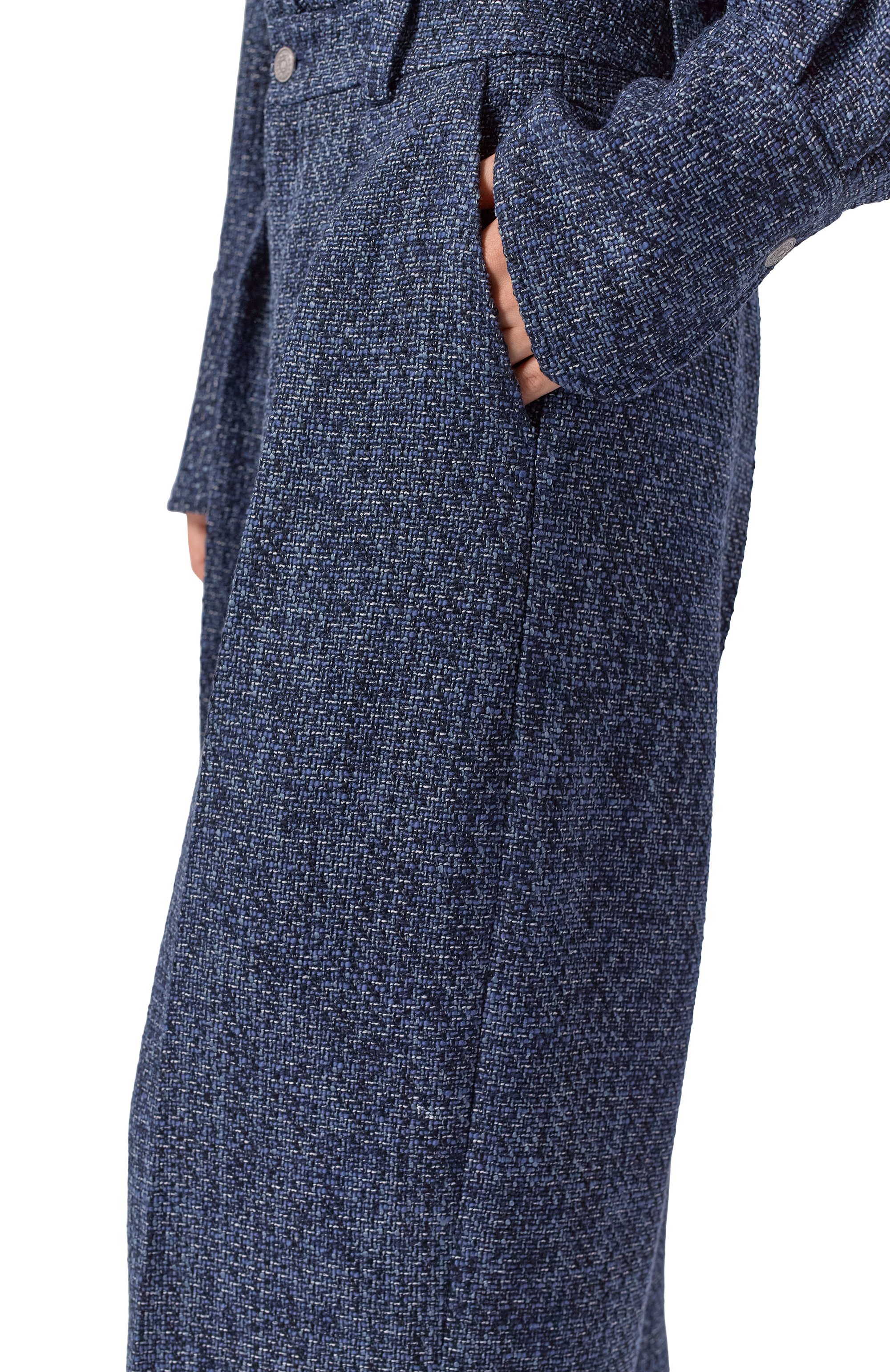 Твидовые брюки BOSS ORANGE, арт. 50553824, фото 5