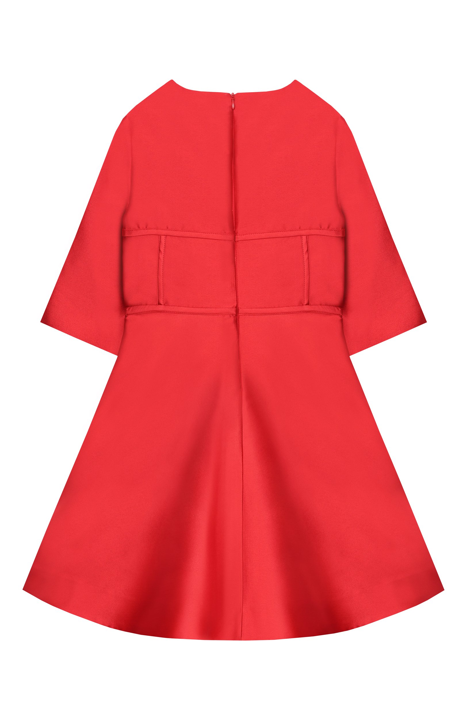 Атласное платье ELIE SAAB JUNIOR красного цвета по цене 89950 руб., арт. EFAB128/TS0807_001, фото 2 Атласное платье ELIE SAAB JUNIOR, арт. EFAB128/TS0807_001, фото 2