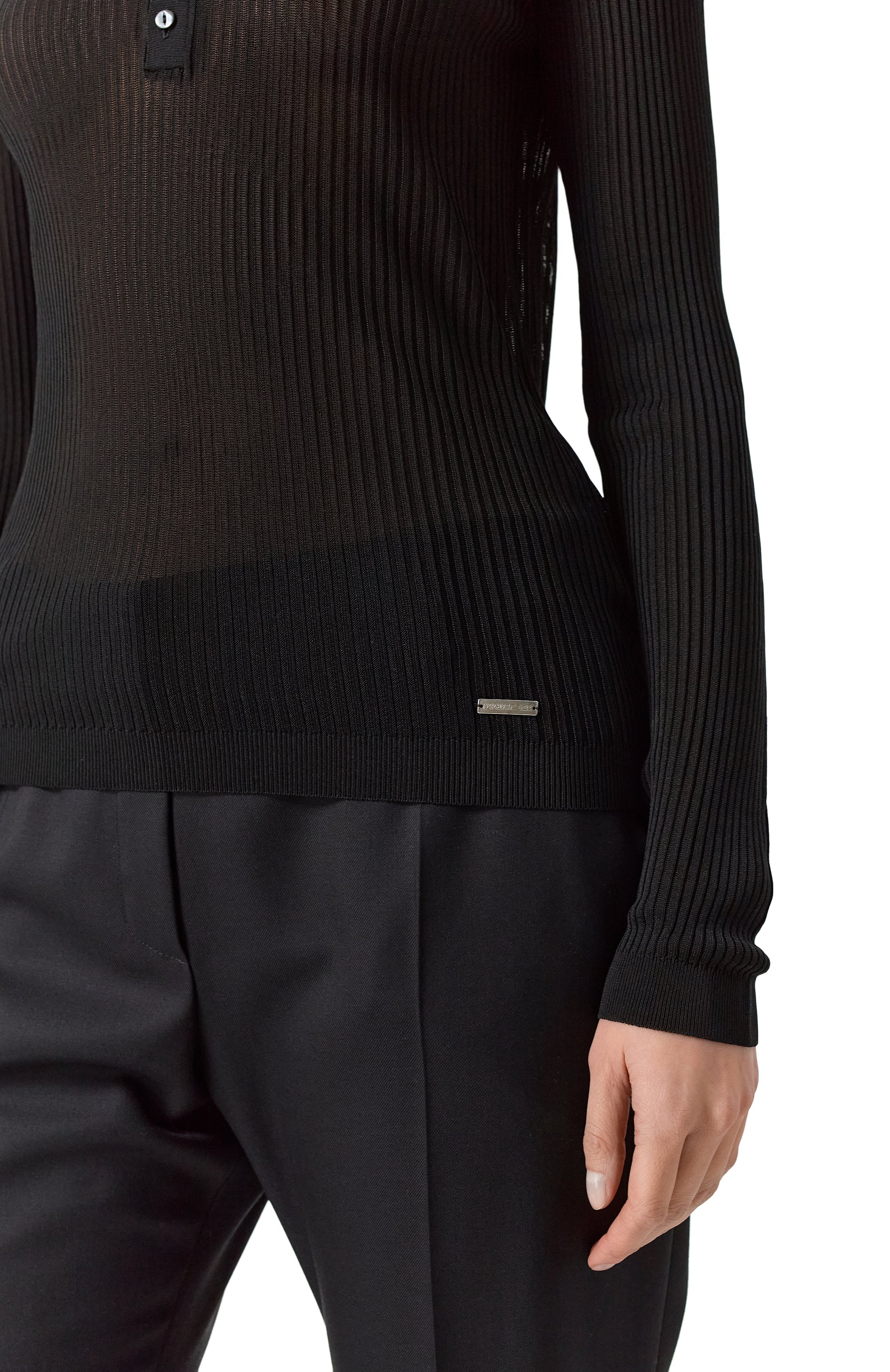 Поло из вискозы DSQUARED2, арт. S75HA1357/D13105, фото 5