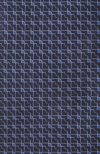 Шелковый галстук CANALI темно-синего цвета по цене 25750 руб., арт. 18/HJ04560, фото 4 Шелковый галстук CANALI, арт. 18/HJ04560, фото 4