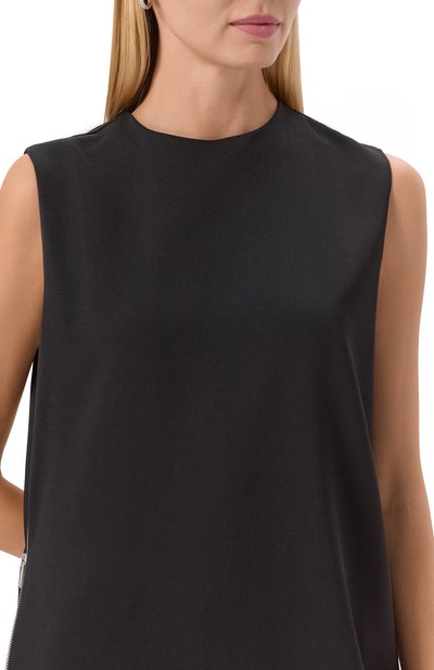 Шерстяное платье JIL SANDER черного цвета по цене 255500 руб., арт. J04CT0114/J40021, фото 4 Шерстяное платье JIL SANDER, арт. J04CT0114/J40021, фото 4