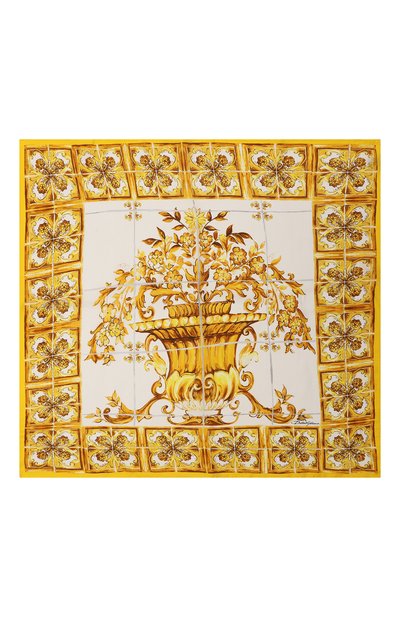 Шелковый платок DOLCE & GABBANA, арт. FN090R/GDA0Z, фото 4