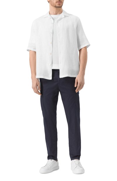 Льняная рубашка BRUNELLO CUCINELLI, арт. MM6840615, фото 2