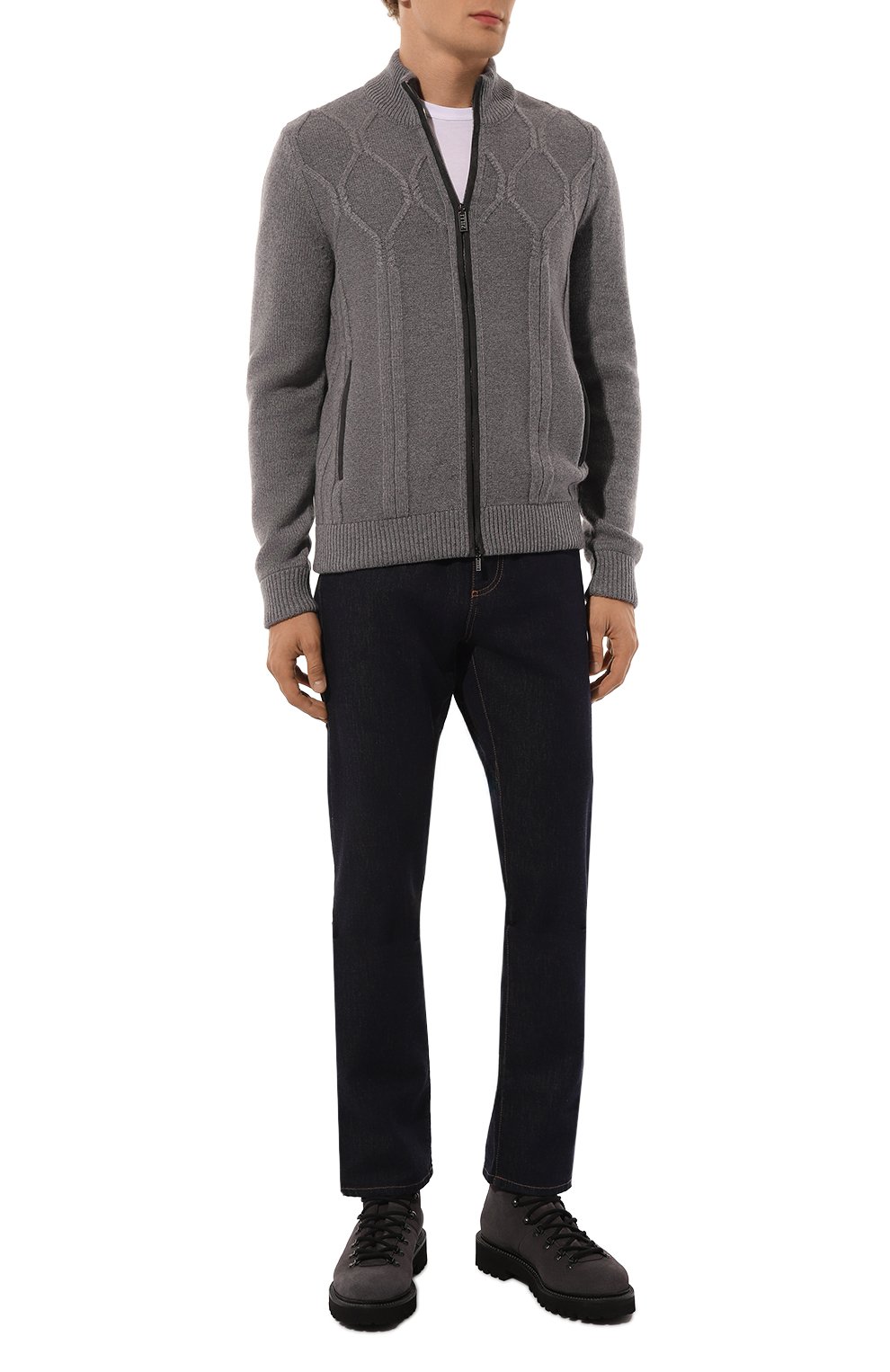 Замшевые ботинки s.moritz MILLE 885, арт. SM0RITZ G0RAIN DEEP NAVY/FUR, фото 2