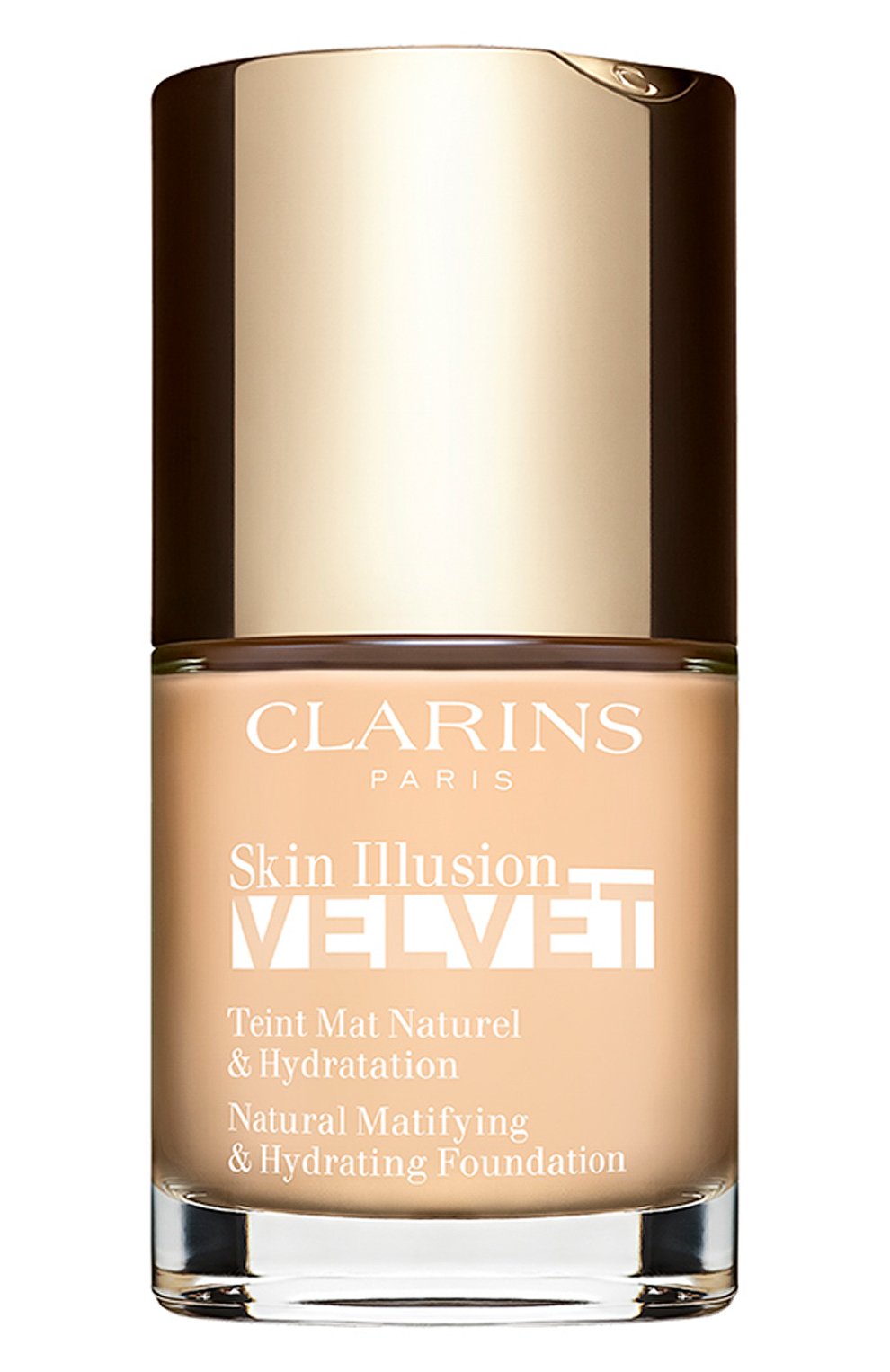 Увлажняющий тональный крем с матовым покрытием skin illusion velvet, 100.3n shell (30ml) CLARINS, арт. 80079985, фото 1