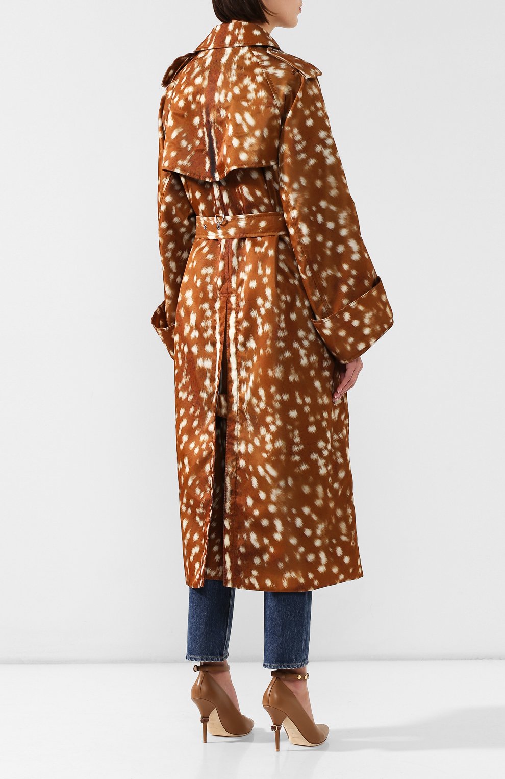 Тренч с принтом BURBERRY, арт. 4559921, фото 4