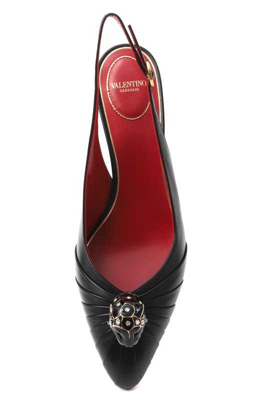 Кожаные туфли Pas de Chat 55 Valentino 7W0S0NG5/LIR Чёрный  7W0S0NG5/LIR Фото 6