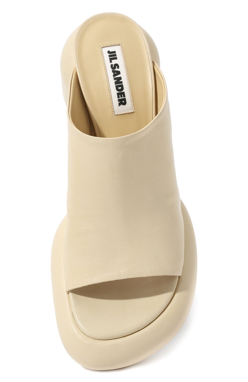 Кожаные мюли JIL SANDER, арт. JS38034A-15070, фото 6