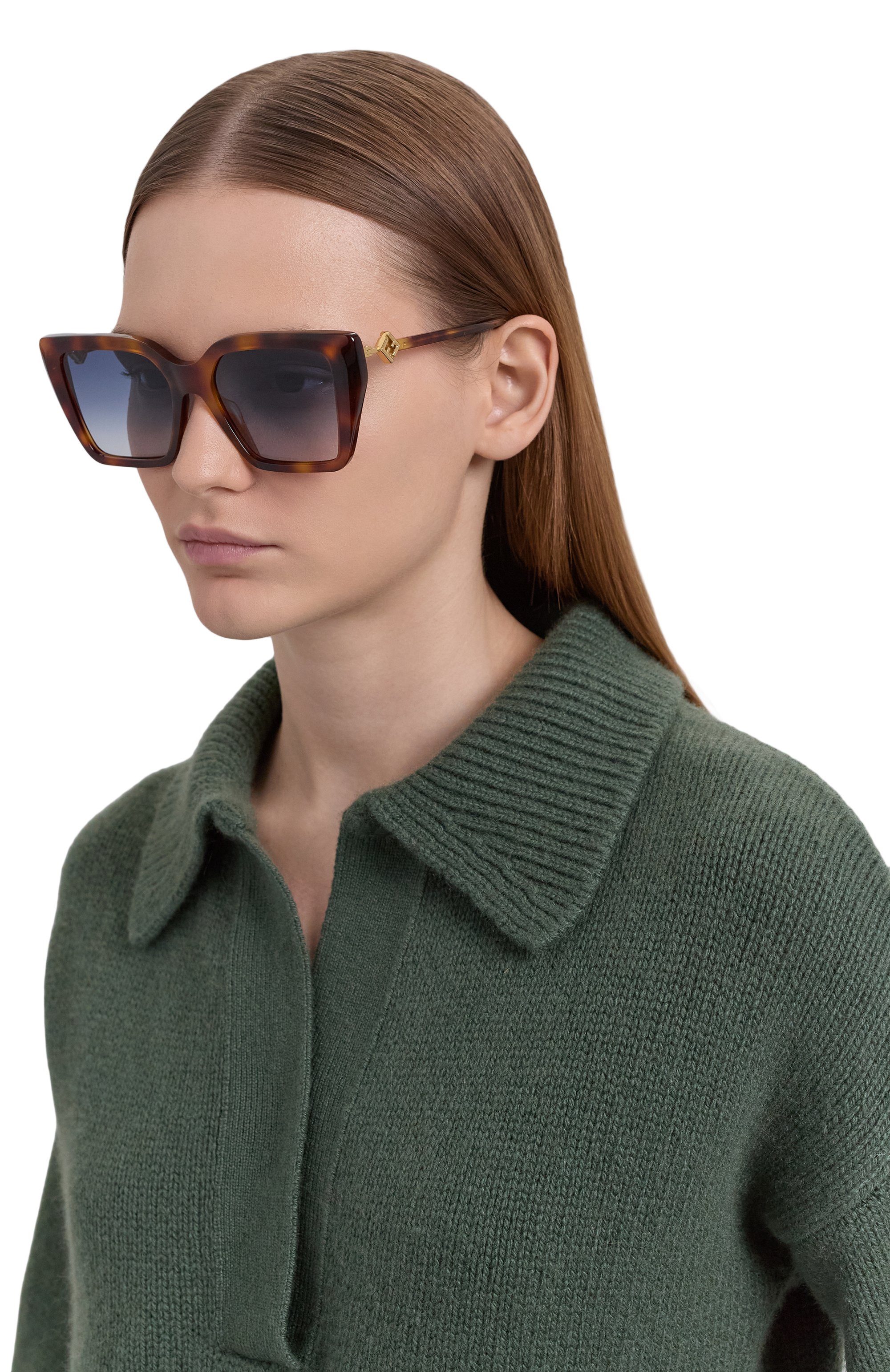 Солнцезащитные очки FENDI, арт. FE40161I 52W, фото 2