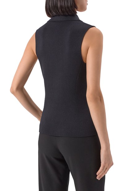 Шелковый жилет GIORGIO ARMANI, арт. GW001816/AF18794, фото 4