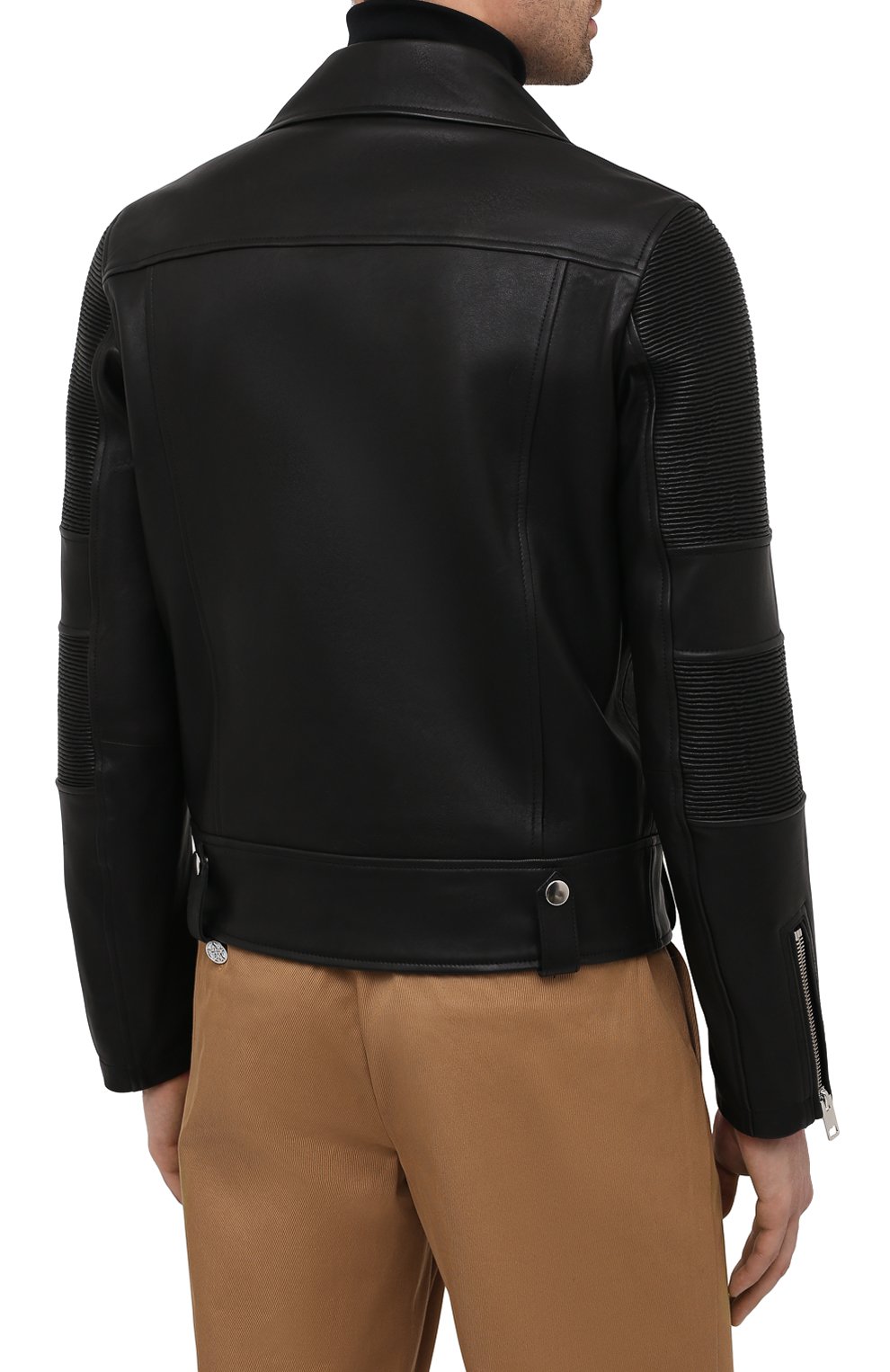 Кожаная куртка DIESEL, арт. A01575/0BCAJ, фото 4