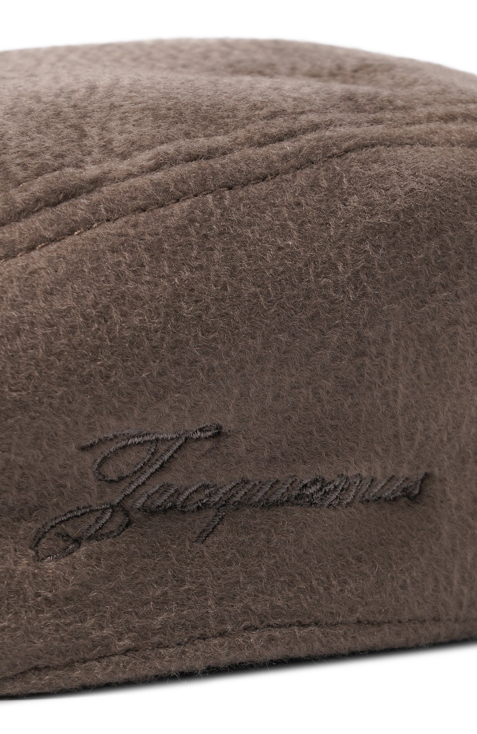 Хлопковое кепи JACQUEMUS темно-серого цвета по цене 27050 руб., арт. 26HACU00791/AW00701, фото 3 Хлопковое кепи JACQUEMUS, арт. 26HACU00791/AW00701, фото 3
