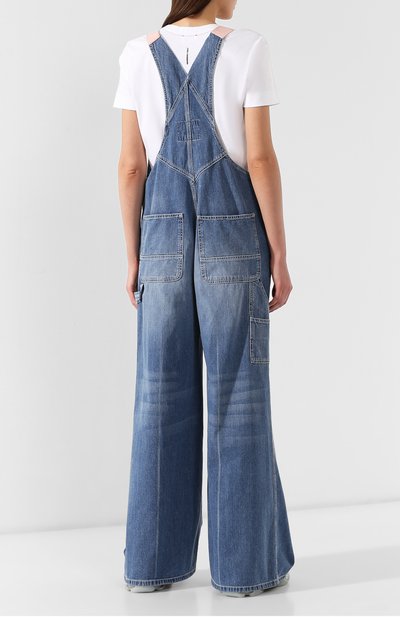 Джинсовый комбинезон ACNE STUDIOS голубого цвета по цене 43500 руб., арт. A20054, фото 4 Джинсовый комбинезон ACNE STUDIOS, арт. A20054, фото 4