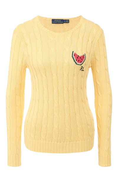 Женский хлопковый пуловер POLO RALPH LAUREN, арт. 211752548