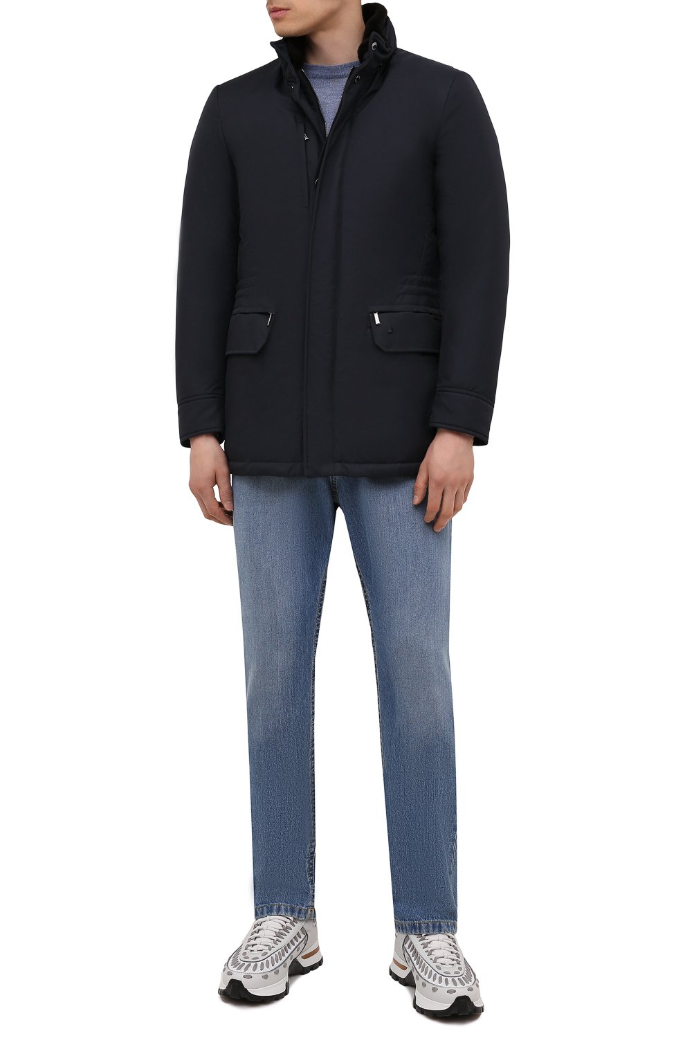 Пуховая куртка с меховой отделкой bernier-ads MOORER, арт. BERNIER-ADS/M0UGI100118-TEPA011, фото 2